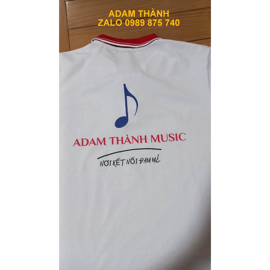 Aó thun đồng phục Shop Adam Thành Music