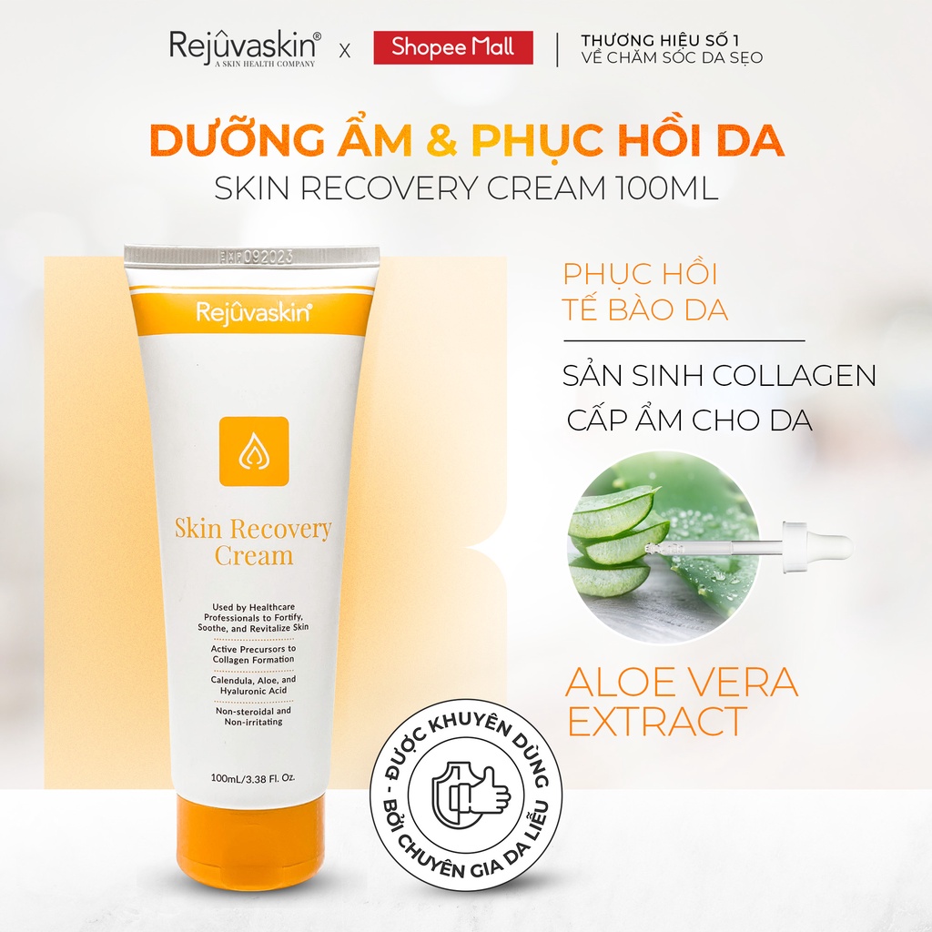 Kem Dưỡng Ẩm và Phục Hồi Da Rejuvaskin Skin Recovery Cream 100ml | BigBuy360 - bigbuy360.vn