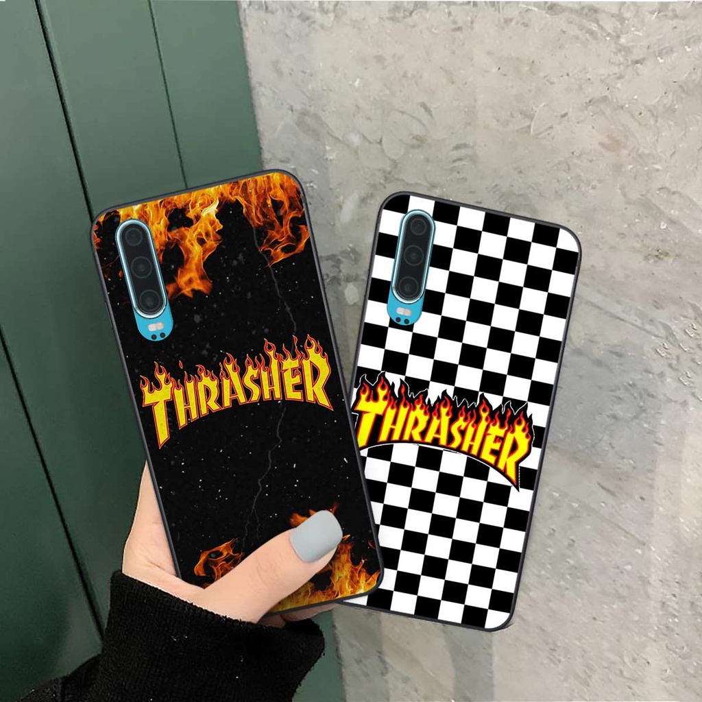 Ốp lưng Huawei P30 / P30 Pro hình caro, thời trang hàng hiệu cao cấp, vỏ ốp rẻ đẹp