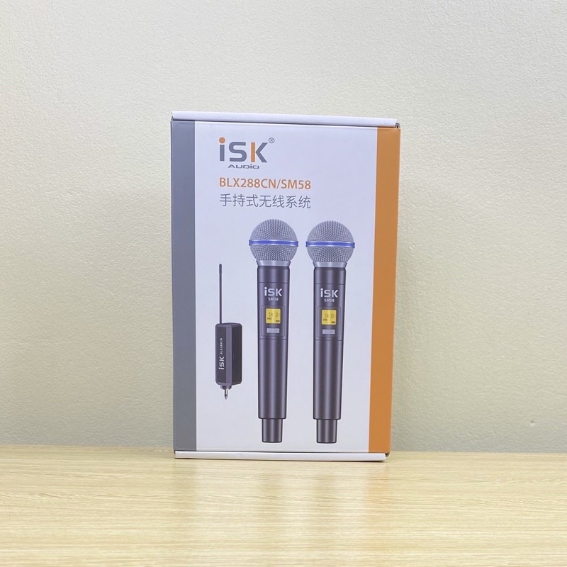 Micro không dây đôi cao cấp ISK SM58 cao cấp