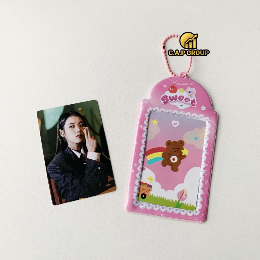 Vỏ đựng card bọc thẻ bảo vệ ảnh bo góc Lomo Blackpink KPOP bao thẻ học sinh sinh viên