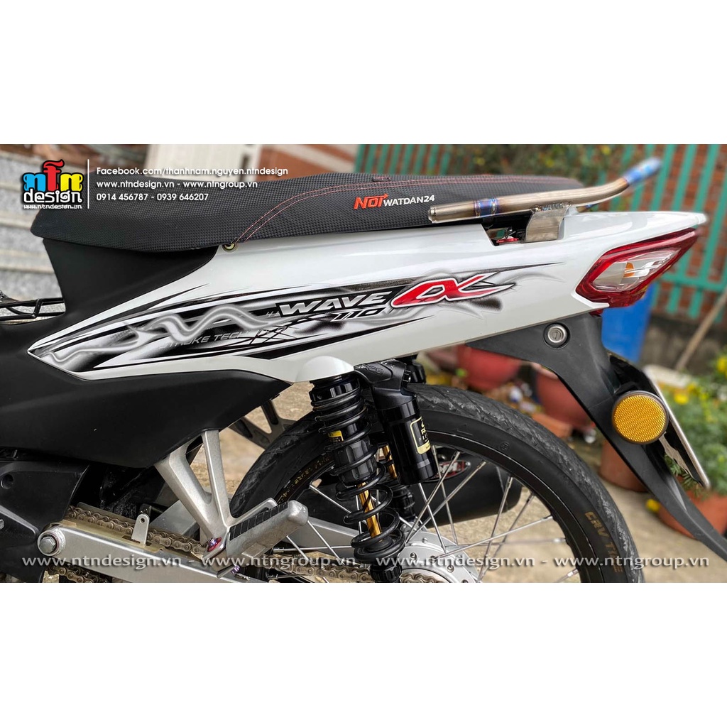 Tem Wave Alpha 110 - mẫu tem lửa