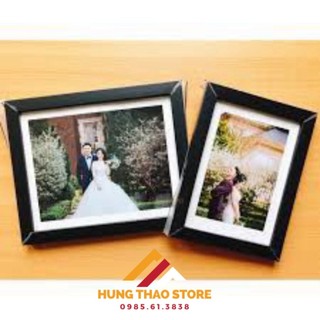 Khung ảnh treo tường để bàn 10x15 15x21 13x18 mặt mica đủ màu sắc hung thảo store.