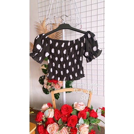Áo vin dáng croptop