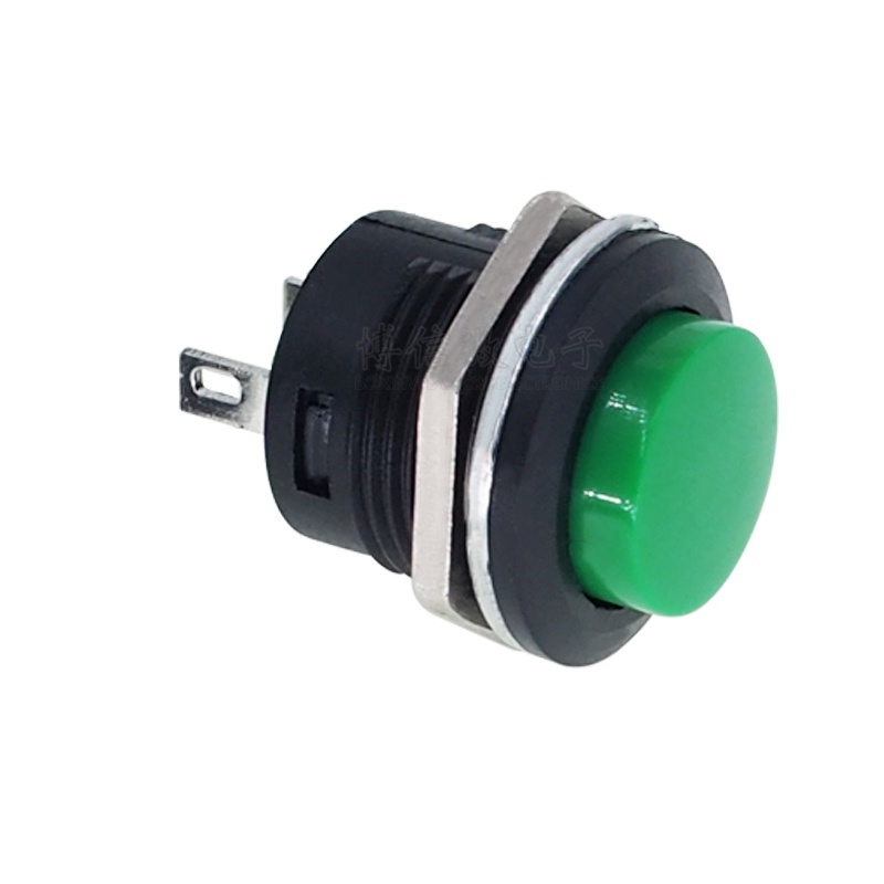 Nút Công Tắc Tròn 16MM Tự Khóa R13-507 Màu Đỏ