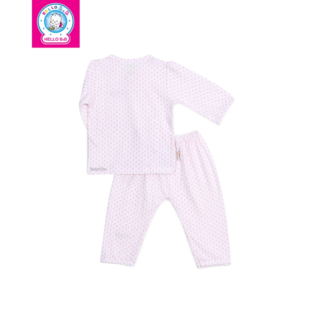 Bộ SZ Bông Dún Tay Dài BA1501 - HELLO BnB (Họa Tiết Ngẫu Nhiên)