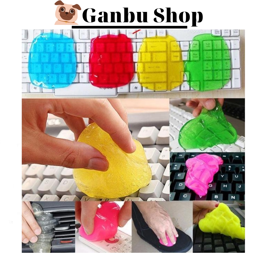 Gel Silicon Hút Bụi Đa Năng, Sạch Sâu Từng Khe Hở Thiết Bị Điện, Máy Tính, Máy Ảnh,...