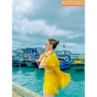 Set 3 món đi biển siêu cute