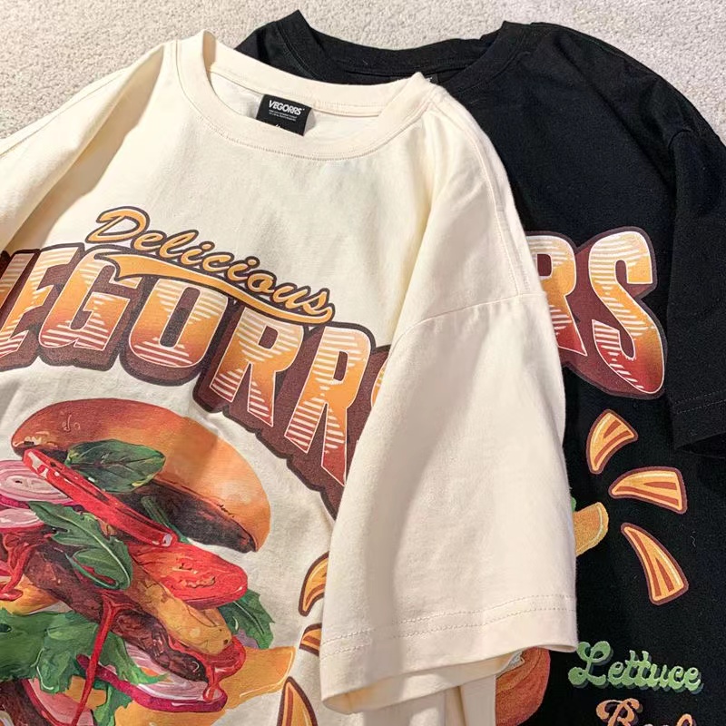 NRVP Áo thun 100% cotton tay ngắn plus size cho nam và nữ