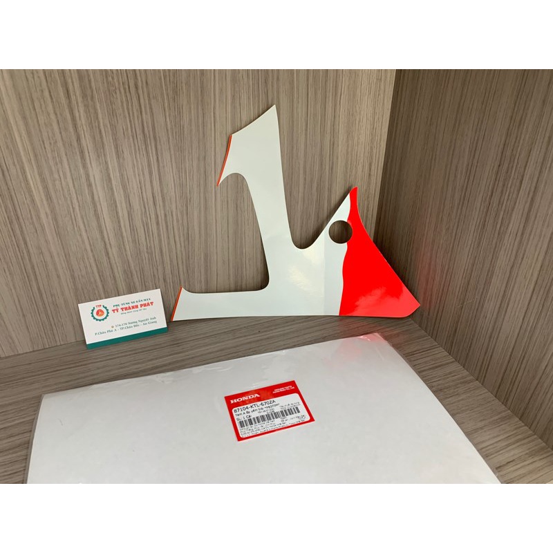 Tem xe RS Repsol Tím Cam chính hãng