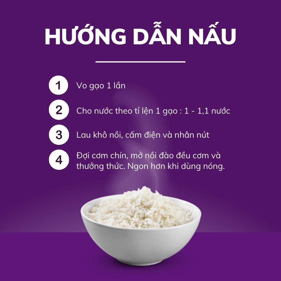 Gạo ST25 - Chính Hãng Vua Gạo - Túi 2kg (Cam Kết Date Mới)