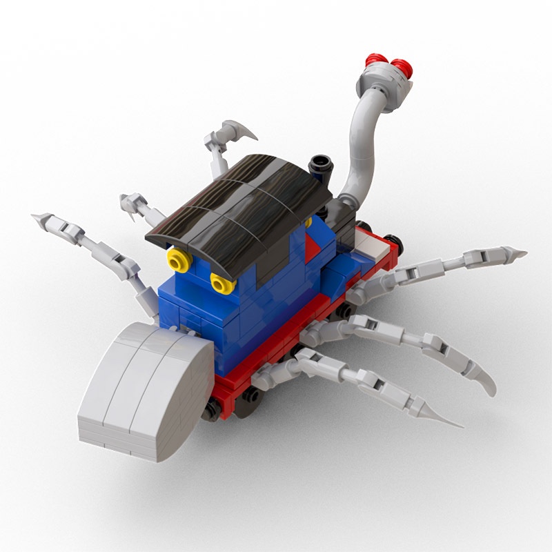 Bộ Đồ Chơi Lắp Ráp Mô Hình Tàu Lửa Thomas Spider 199 Mảnh Cho Bé