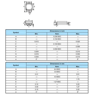 IC BS813A-1 Touch Key SOP-8