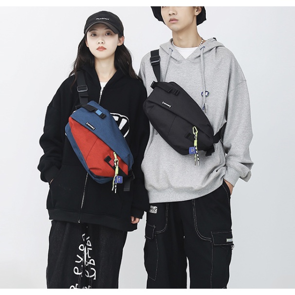 Túi Đeo Chéo Vai Cỡ Lớn Đa Năng Phong Cách Thể Thao Thời Trang Cho Nam