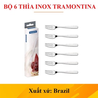 - Bộ dĩa inox Tramontina nhập khẩu chính hãng Brazil