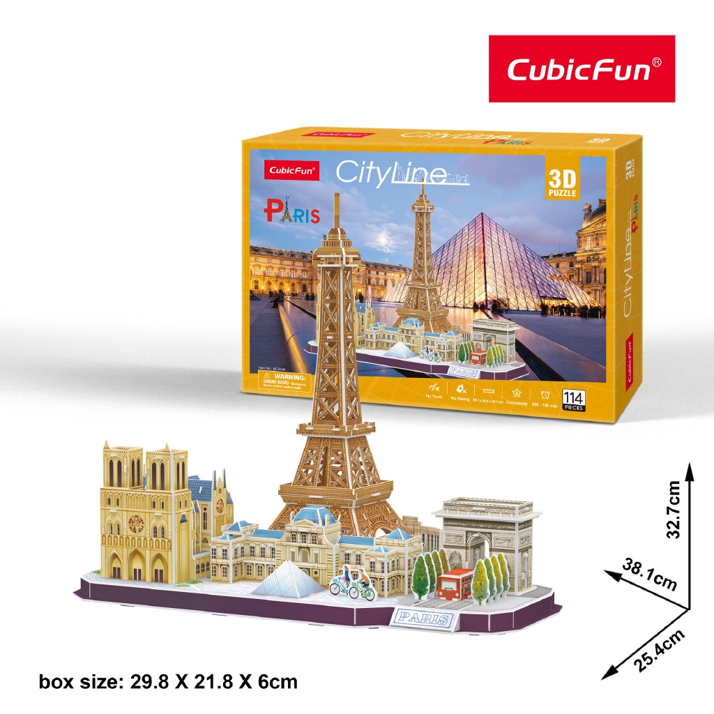 Trò chơi xếp hình 3d đồ chơi giấy thành phố thu nhỏ london paris new york moscow trò chơi xây dựng nổi tiếng đồ chơi cho trẻ em