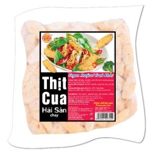 Thịt cua hải sản chay âu lạc 200g - đông lạnh