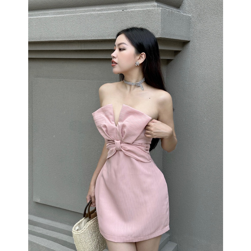 Đầm dáng ôm mini cúp ngực Emilyshop