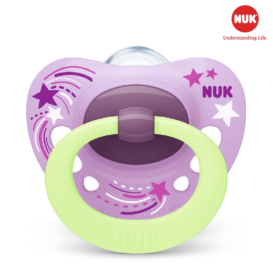 Bộ 2 ti giả NUK silicone ban đêm
