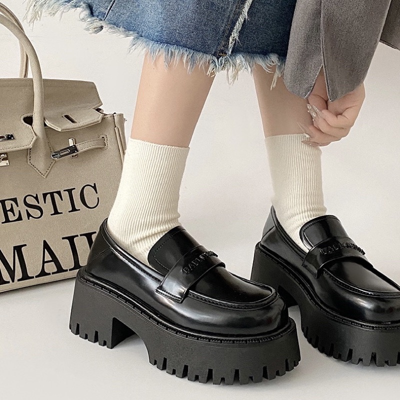GIÀY LOAFER O56 ĐẾ CAO 6CM ĐẾ RĂNG CƯA