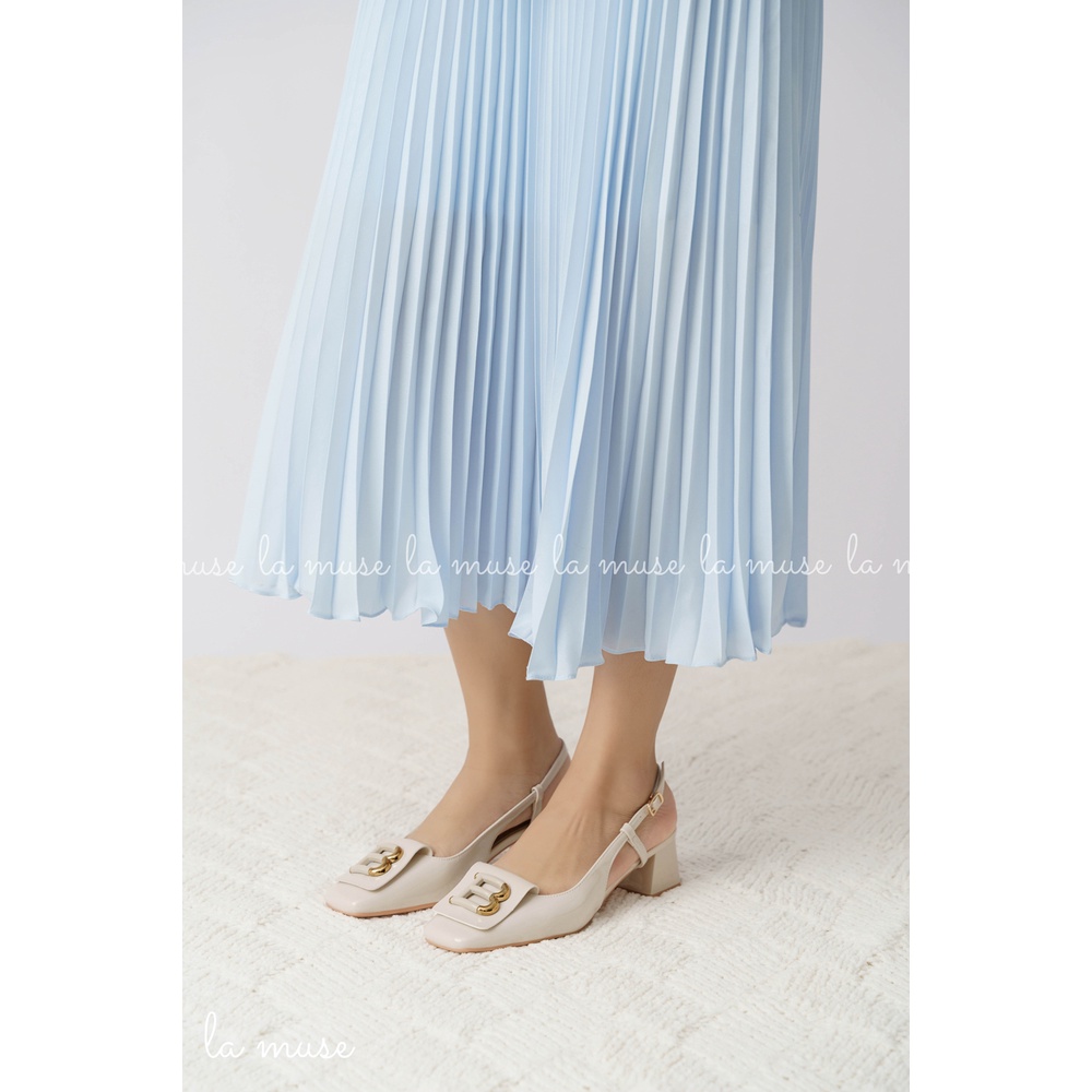 La Muse - Giày cao gót hở gót Bina
