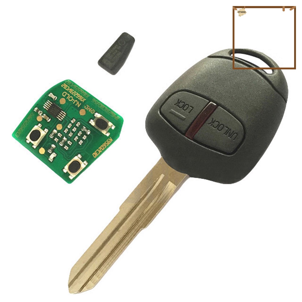 Túi Đựng Đồ Dùng Đa Năng Tiện Dụng➤Chìa Khóa Điều Khiển Từ Xa 433.92MHz Cho Mitsubishi Outlander Pajero Triton ASX Lancer MIT8