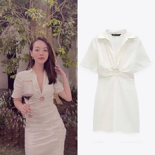 váy zara size m authentic