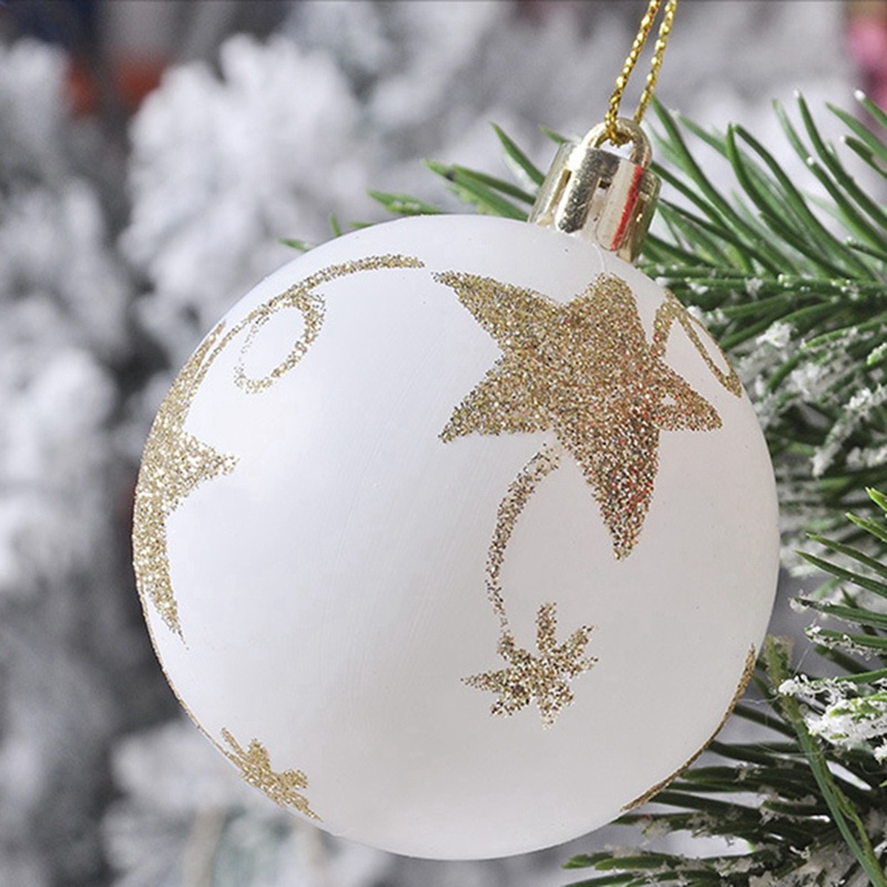 70 Trái Châu Nhựa Mạ Điện Dùng Trang Trí Cây Thông Giáng Sinh