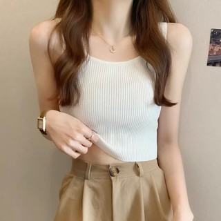 Áo ba lỗ croptop len tăm basic Quảng Châu MS421
