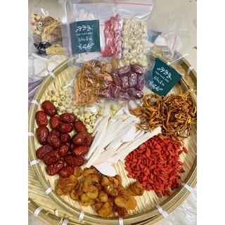 Canh thuốc bắc đông trùng - nguyên liệu hầm canh bổ dưỡng