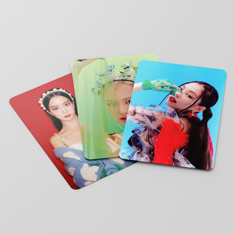 Set 54 Tấm Ảnh Lomo Card Jennie Lisa Jisoo 2021 Blackpink Card Album