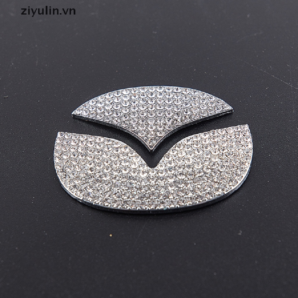 Logo Đính Đá Trang Trí Vô Lăng Xe Hơi Mazda 2 3 5 6 Axela