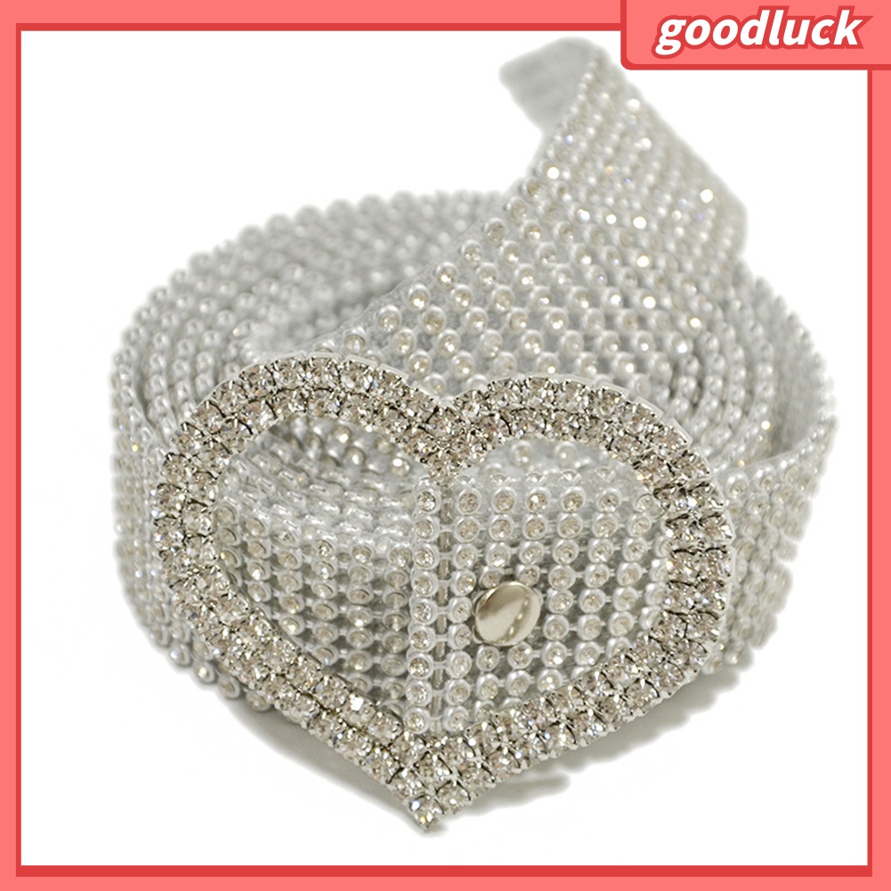 |Đồ Chơi GODK GODK Độc Đáo| Thắt Lưng Đính Đá Kim Cương Giả Hình Trái Tim / Oval Sang Trọng Cho Nữ
