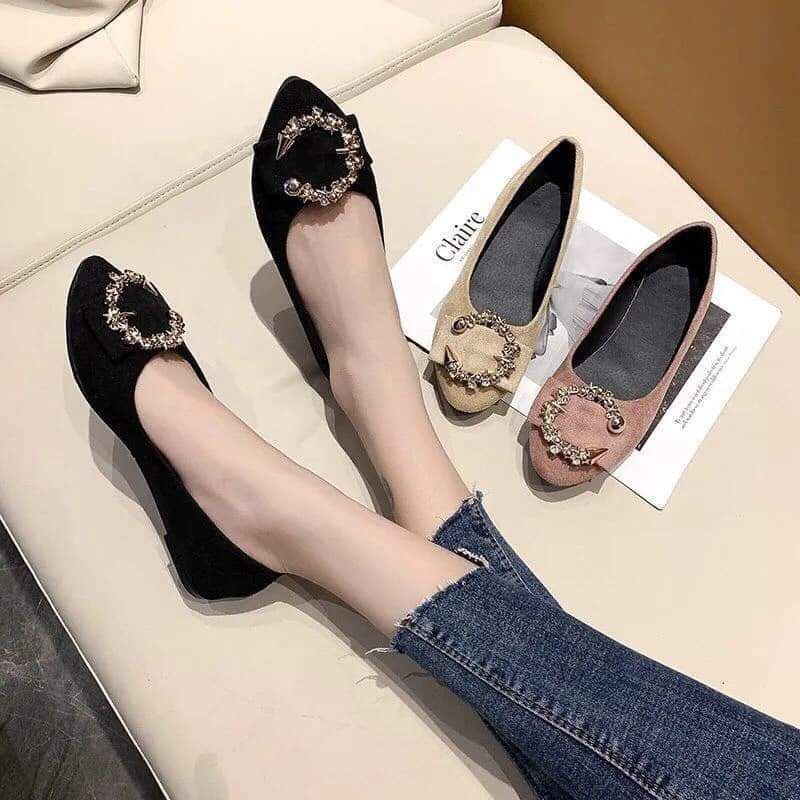 ORDER BIGSIZE - Giày búp bê khóa chữ C 34-40