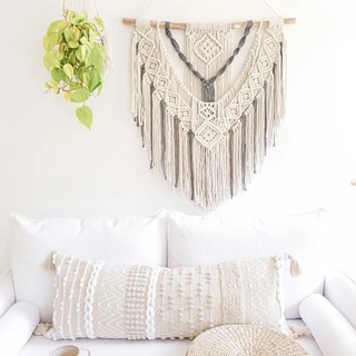 Mành treo trang trí tường macrame decor vintage nhiều khích thước