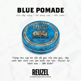 [DATE 16/5/25] [ CHÍNH HÃNG ]  Tạo kiểu tóc Reuzel Blue Pomade 113g