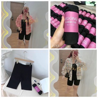 (TÁO ĐỎ BIGSIZE 55-90KG) SIÊU PHẦM QUẦN LEGGING NGỐ NGẮN SIÊU CO GIÃN DÀNH ( ẢNH THẬT SHOP CHỤP 100%)