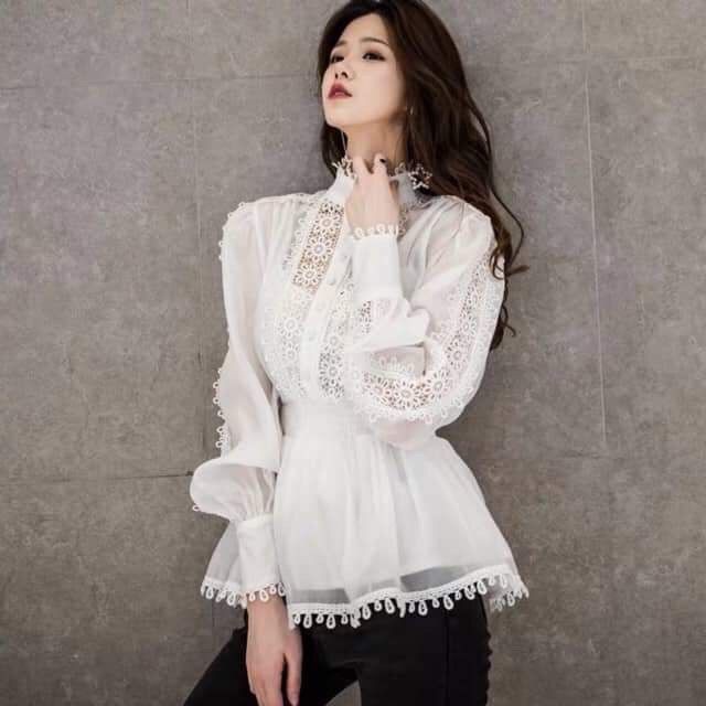 Váy áo ren bánh bèo lấp lánh