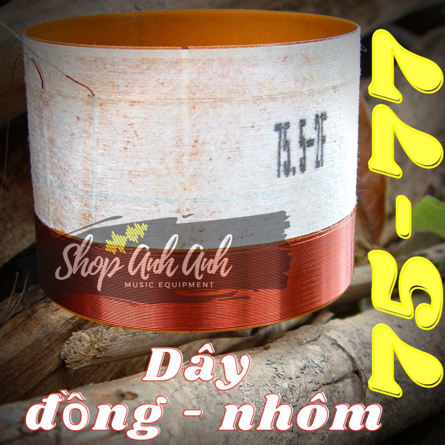 Coil loa 75.5 - 75 - 76.2 - 76.5 - 77 phíp bố