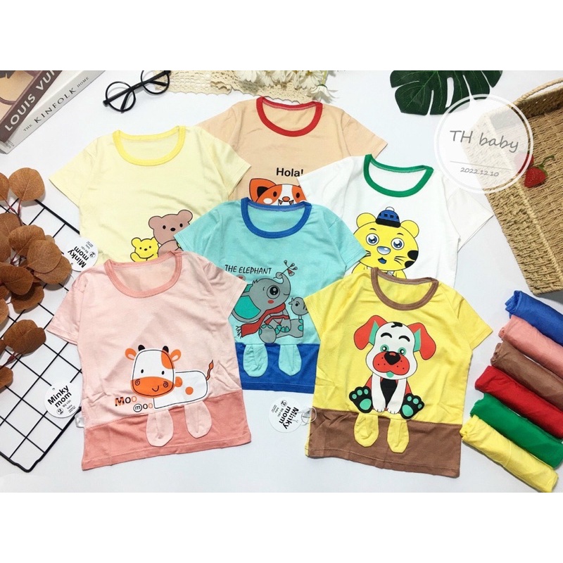 Bộ thun lạnh cho bé trai và bé gái size 14-18kg[ Hàng loại 1]