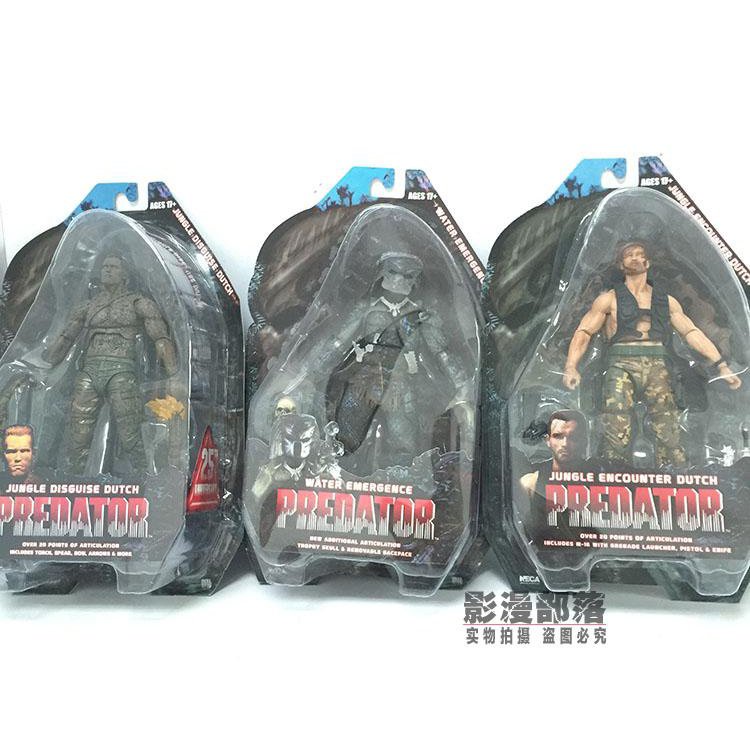 Mô Hình Đồ Chơi Nhân Vật Predator 23.3cm Kỉ Niệm 25 Năm NECA 9th B3UB