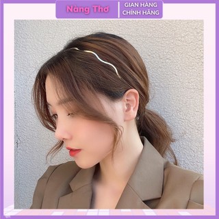 Bờm/Cài Tóc Nữ Kim Loại Đơn Giản