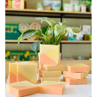 Xà bông gừng sả - Xà phòng thủ công - xà bông thiên nhiên handmade