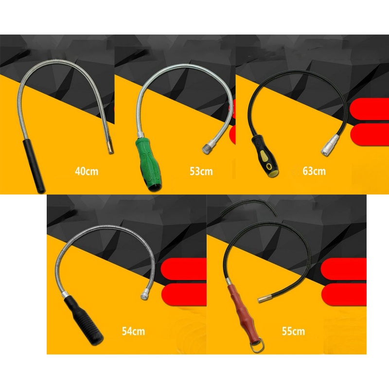 Bộ Dụng Cụ Nhặt Đồ Bằng Kim Loại Từ Tính Có Thể Bẻ Cong Và Mở Cửa Xe Hơi / Nhà Vệ Sinh