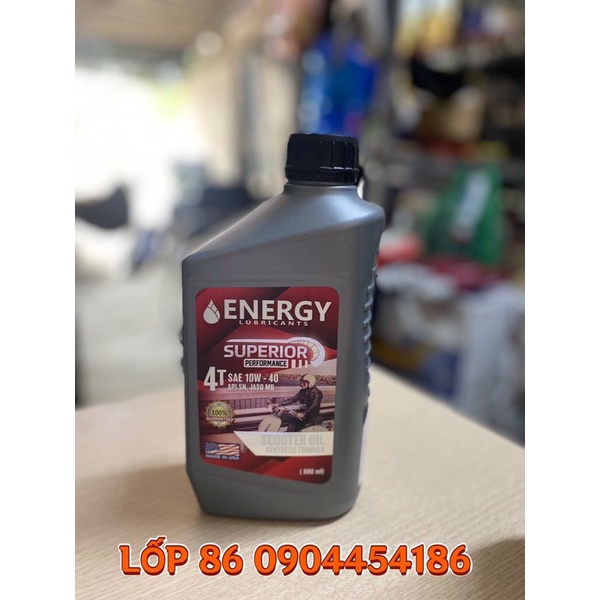 DẦU NHỚT XE MÁY CAO CẤP ENEGRY