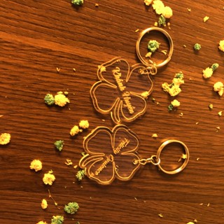 [Siêu-Rẻ] Móc khoá khắc tên, chữ theo yêu cầu mica trong suốt cực đẹp