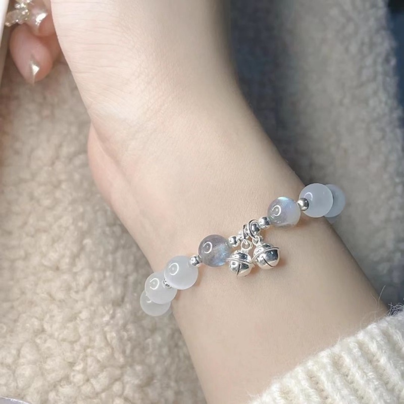 Vòng Tay Chuỗi Hạt Đá Mắt Mèo Dễ Thương Ngọt Ngào Cho Nữ