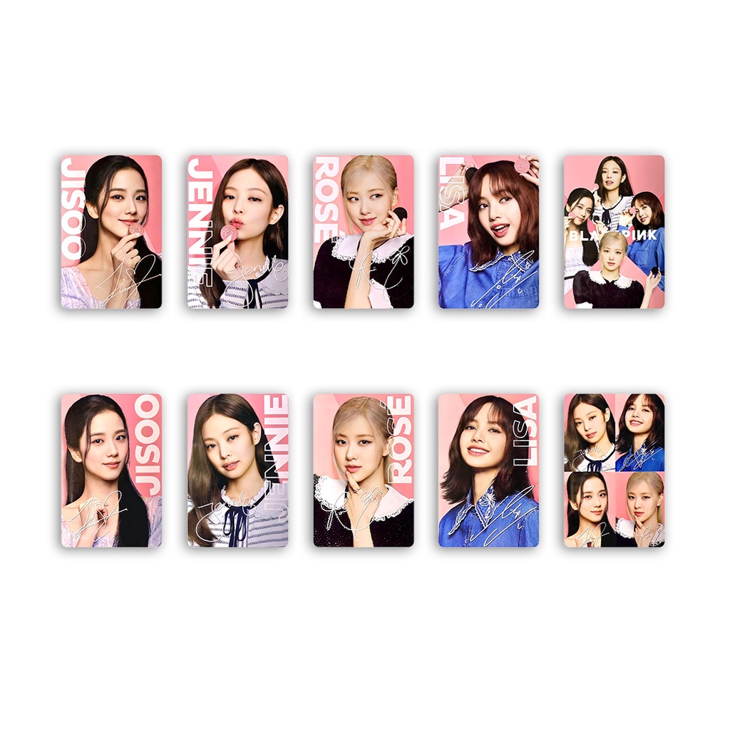 Set 5 Tấm Ảnh Lomo Card Nhóm Nhạc Blackpink