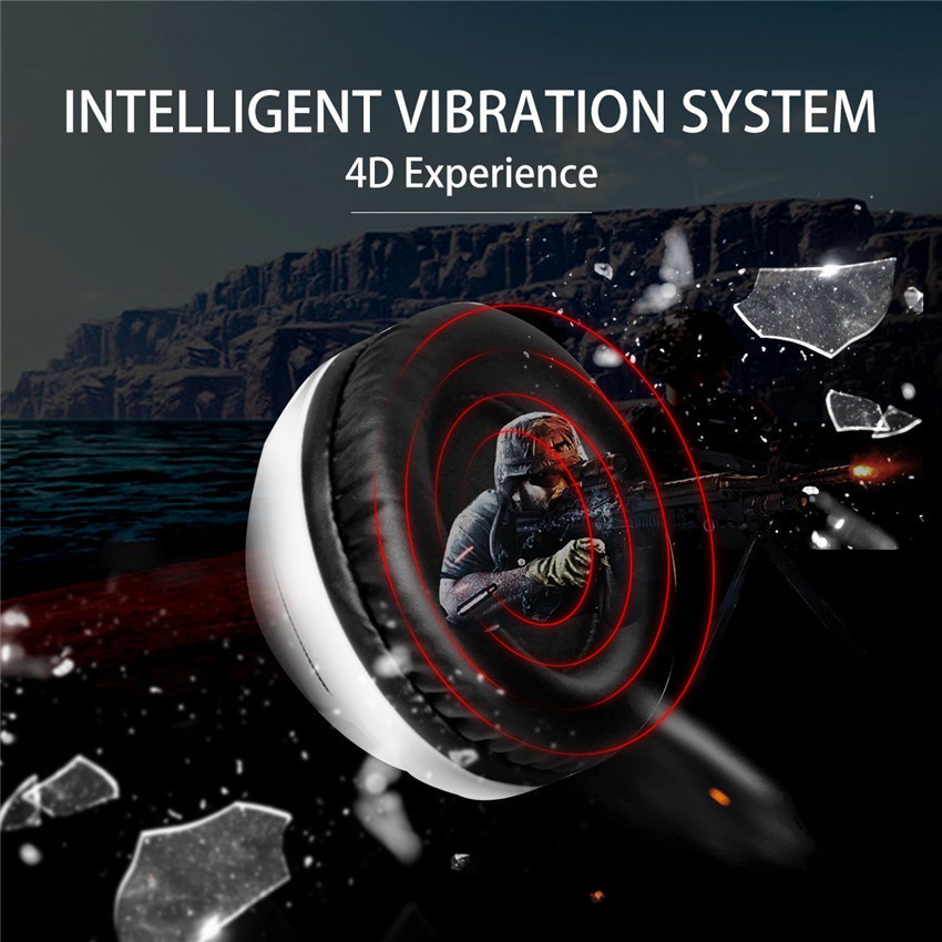 Tai Nghe Trùm Đầu Chơi Game Somic G941 Cổng USB 7.1 Âm Thanh Vòm Có Đèn LED Và Mic