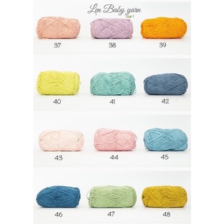Len Baby Yarn loại 1 (bảng màu 41-67)